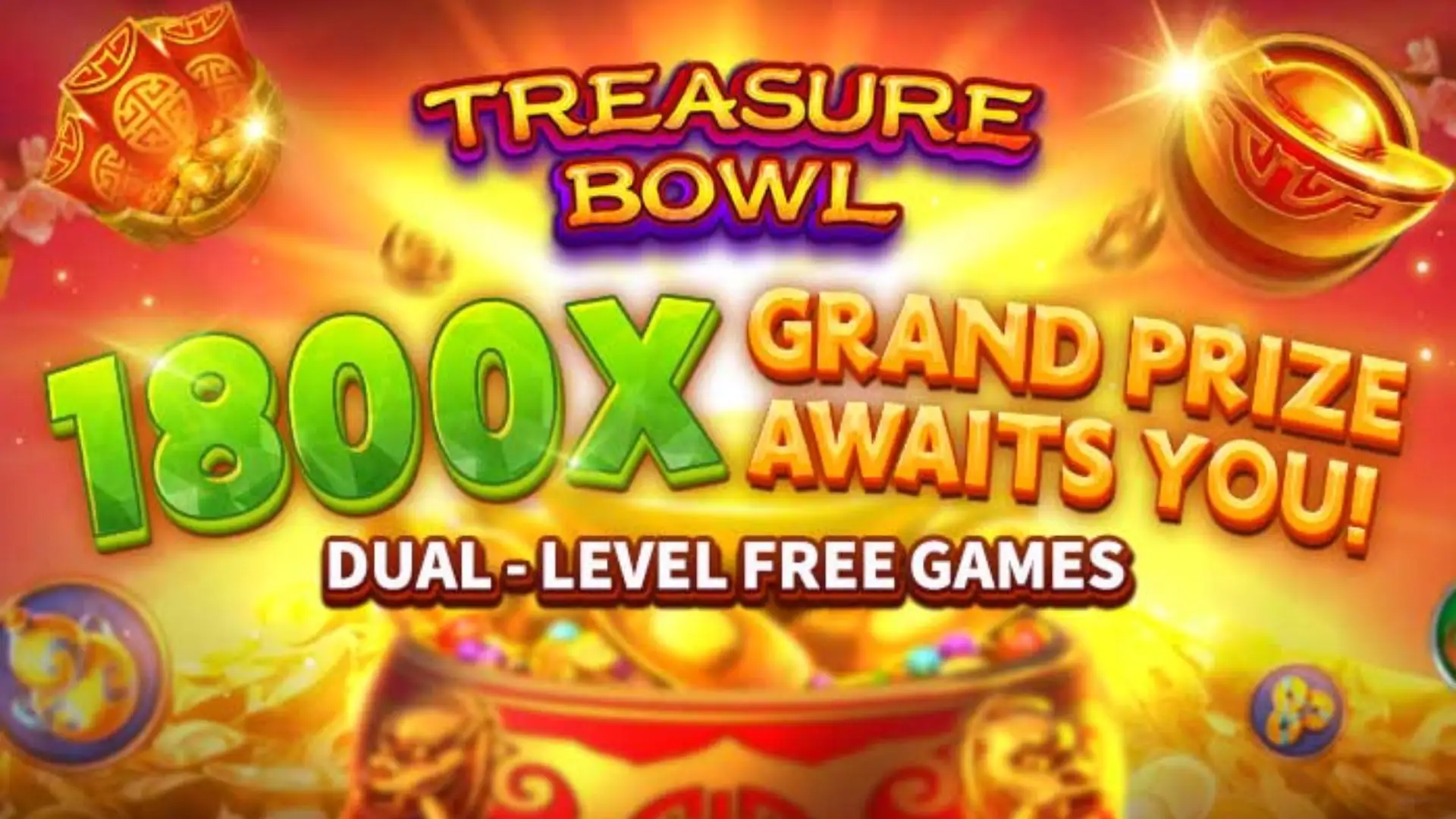 Multiplicadores Treasure Bowl 789bet - 7777x Máximo com Tigela Dourada